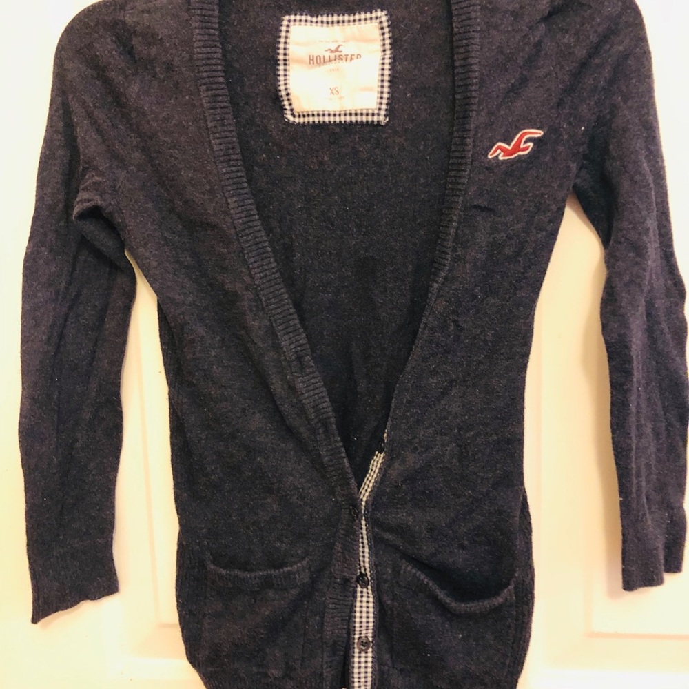 Button down sweater